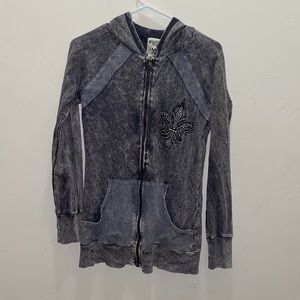 Vocal, Size L, Rhinestone Gray Jacket